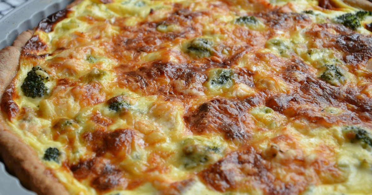 Left over Christmas Quiche